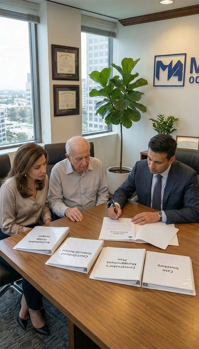Cómo convertirse en conservador en el condado de Orange y el condado de Los Ángeles.