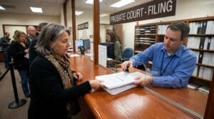 Process for a probate.